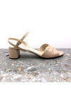 1X527L Xshaped strap middle heel sandals - PRADA - BALAAN 2