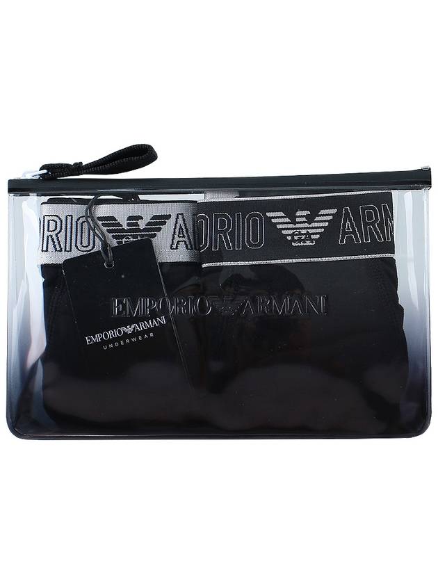 Cotton Briefs 2 Pack Black - EMPORIO ARMANI - BALAAN 11