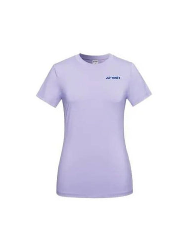 YONEX 249TR002F Lavender Teal Blue Midnight Pearl Pink Women s Basic Logo Short Sleeve T Shirt - YOUNESS - BALAAN 1