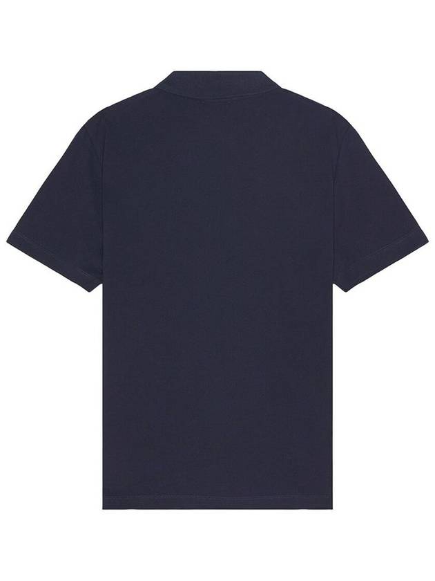 Carter Cotton Polo Shirt Navy - A.P.C. - BALAAN 3