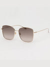 Square Frame Sunglasses Gold - GUCCI - BALAAN 2