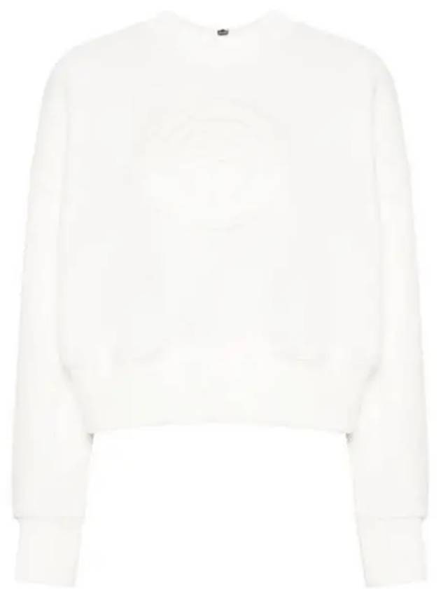 GG Logo Cotton Sweatshirt White - GUCCI - BALAAN 2