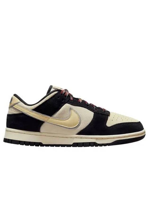 Women's Dunk LX Low Top Sneakers Black Cream - NIKE - BALAAN 1