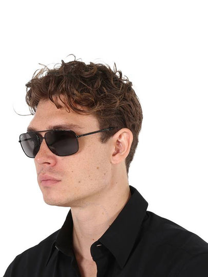 Ray Ban Dark Gray Square Unisex Sunglasses RB3796002/B159 - RAY-BAN - BALAAN 2