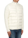 Cotton Cardigan Padding White - MONCLER - BALAAN 5