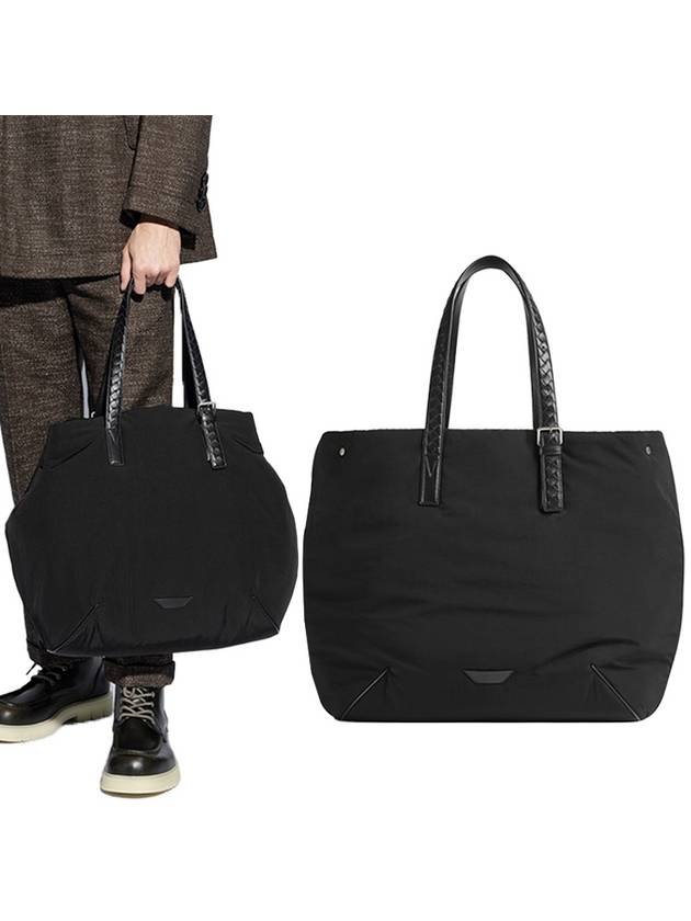 Navenue Padded Tote Bag Black - BOTTEGA VENETA - BALAAN 2