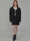 Twinkle Tweed Jacket Black - OPENING SUNSHINE - BALAAN 3