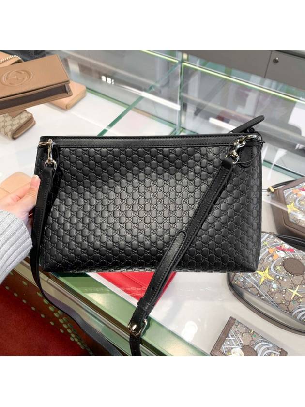 Women Leather Clutch Black - GUCCI - BALAAN 5