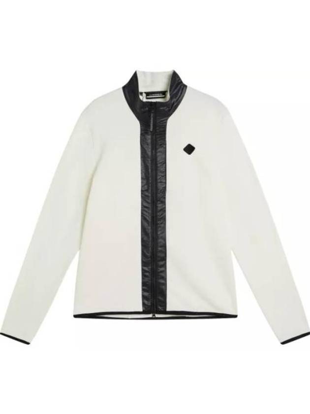 Grouse Mid Layer Zip-Up Jacket White - J.LINDEBERG - BALAAN 2