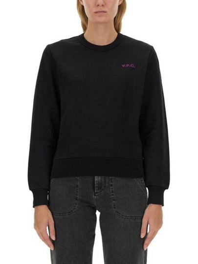 Boxy Petit VPC Sweatshirt Black - A.P.C. - BALAAN 2