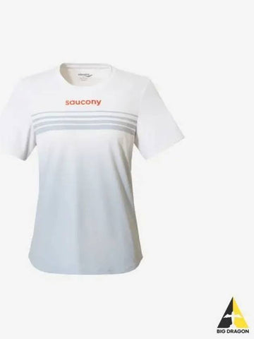 Endorphin Shorts Sleeve W CLOUD - SAUCONY - BALAAN 1