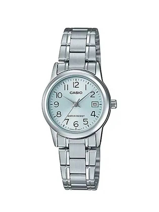 Women s Metal Wrist Watch LTP V002D 2B - CASIO - BALAAN 1