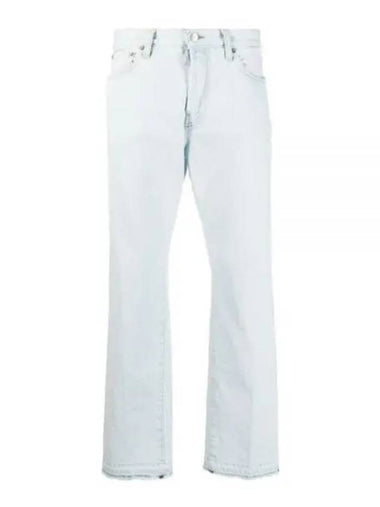 UP5082DF0034 812 BOWL Light Blue Washed Destroyed Denim - DEPARTMENT 5 - BALAAN 1