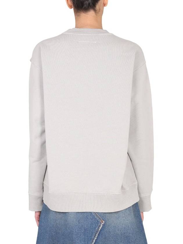 MM6 Long Sleeve T-Shirt S62GU0078 S25564803 GRAY - MAISON MARGIELA - BALAAN 6