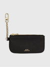 Leather Keiko Key Pouch Black - A.P.C. - BALAAN 2