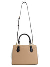 Marilyn Satchel Bag 30R3G6AS2T BLACK CAMEL - MICHAEL KORS - BALAAN 7