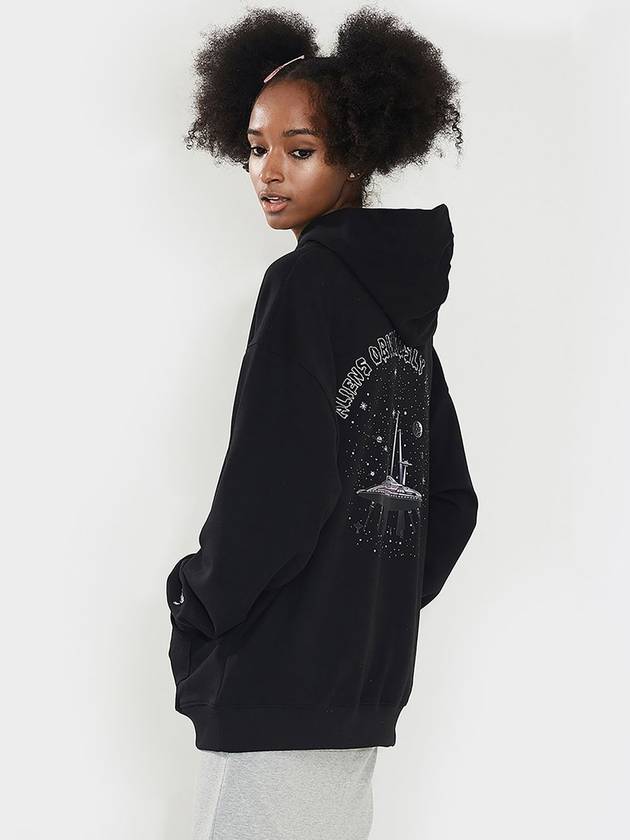 OBVIOUSLY Hoodie Oversize fit Black - AOX - BALAAN 3