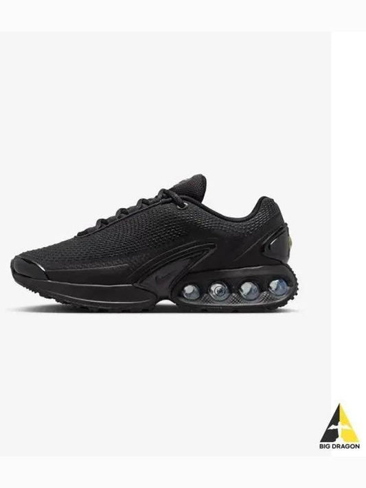 Air Max DN Low Top Sneakers Black Metallic Dark Grey - NIKE - BALAAN 2