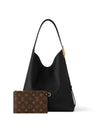 Low Key Hobo MM Shoulder Bag Black - LOUIS VUITTON - BALAAN 8