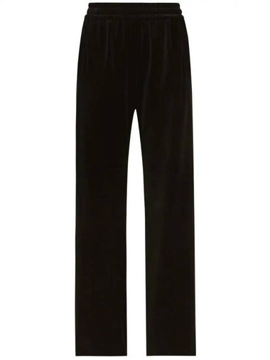 Velvet Banding Pants FTC1GTFUWD6 - DOLCE&GABBANA - BALAAN 1