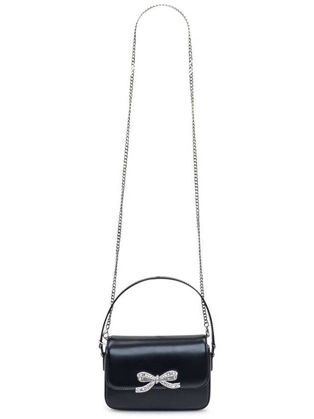 Self-Portrait Black Leather Hand Bag - SELF PORTRAIT - BALAAN 2