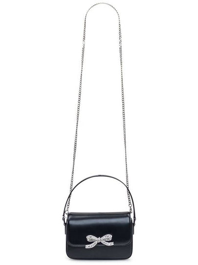 Self-Portrait Black Leather Hand Bag - SELF PORTRAIT - BALAAN 2