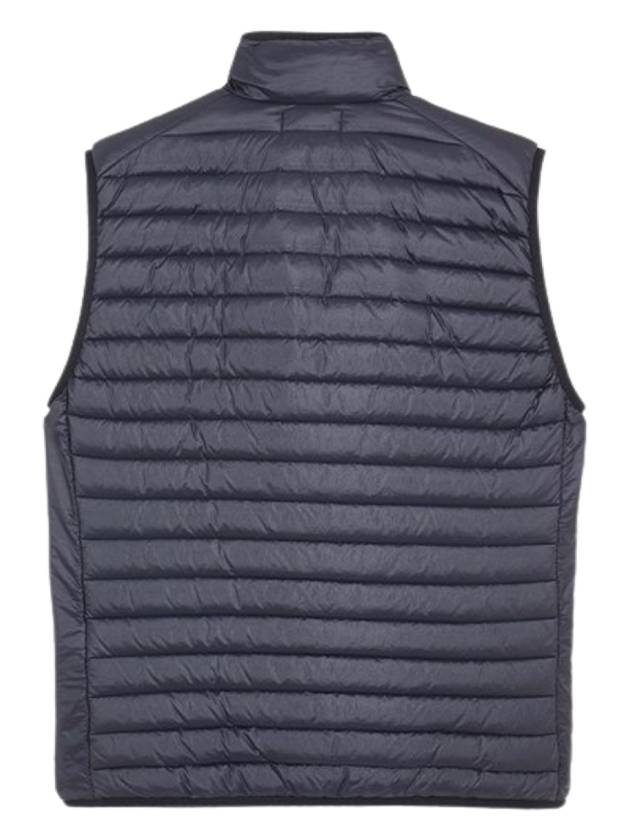 Men's Logo Patch Puffer Vest Navy - STONE ISLAND - BALAAN 3