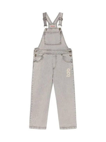 Kids Logo Jumpsuit Gray F21074 208FN - THE ANIMALS OBSERVATORY - BALAAN 1