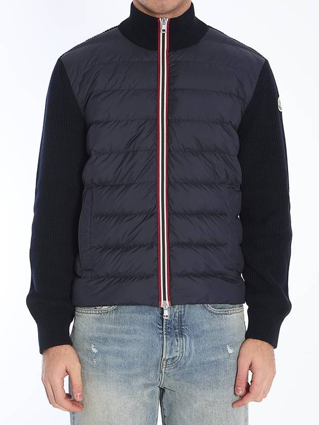 Knit Down Jacket - MONCLER - BALAAN 1