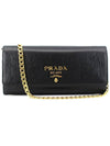 PD Vitello Chain Black Cross Bag 1MT290 286P F0002 - PRADA - BALAAN 1