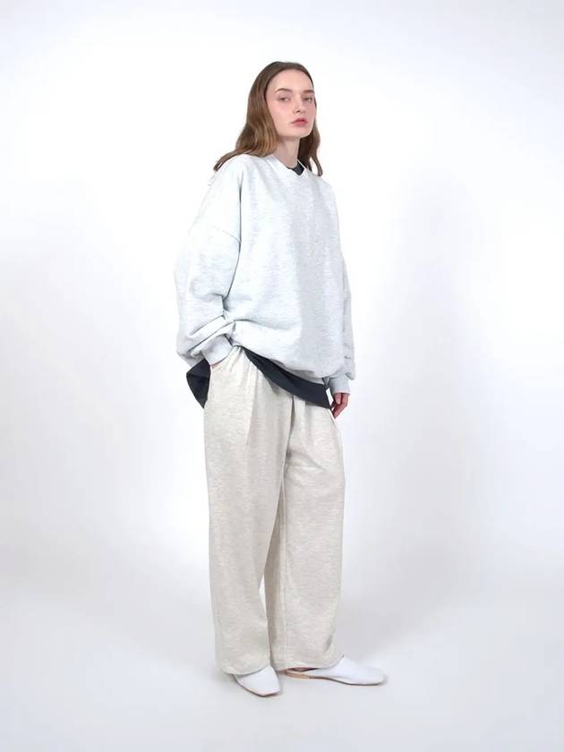 Summer One Tuck Sweat Pants Oatmeal - CHANCE'S NOI - BALAAN 2