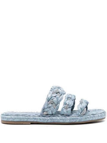 Aquazzura Sandals Denim - AQUAZZURA - BALAAN 1