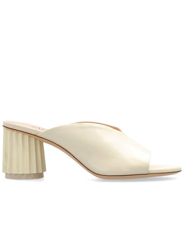 AGL Heeled Mules Dorica, Women's, Cream - AGL - BALAAN 1