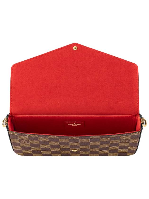 Felicie Pochette Damier Shoulder Bag Brown - LOUIS VUITTON - BALAAN 4