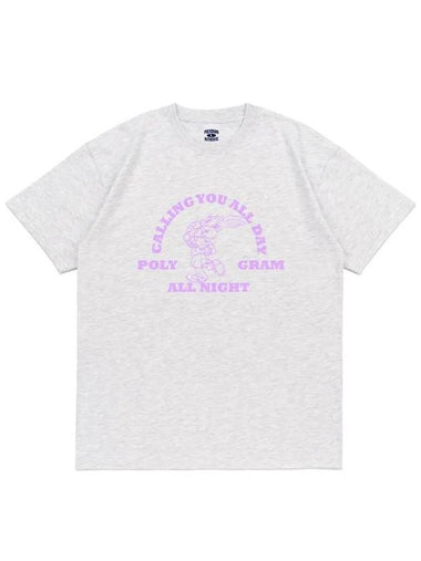 CALLING BUNNY T SHIRTS LIGHT MELANGE - POLYGRAM - BALAAN 1