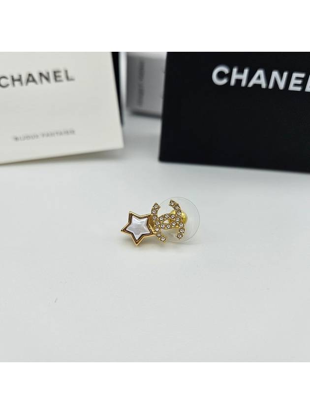 24C CC star mother of pearl earrings ABC823 - CHANEL - BALAAN 4