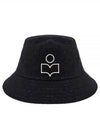 Haleyh Bucket Hat Black - ISABEL MARANT - BALAAN 2