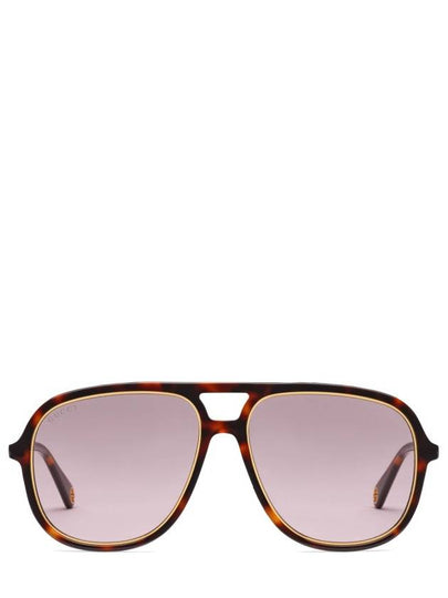 Aviator Frame Sunglasses 691294J0741 - GUCCI - BALAAN 2