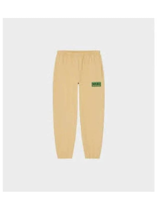 Kenzo Logo Patch Track Pants Beige - KENZO - BALAAN 2