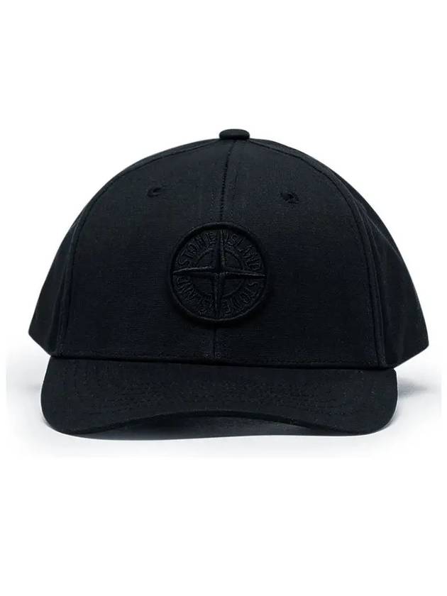 Embroidered Logo Ball Cap Navy - STONE ISLAND - BALAAN 3