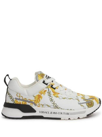 Sneakers 77YA3SA1 ZS654 G03 White Gold - VERSACE - BALAAN 1