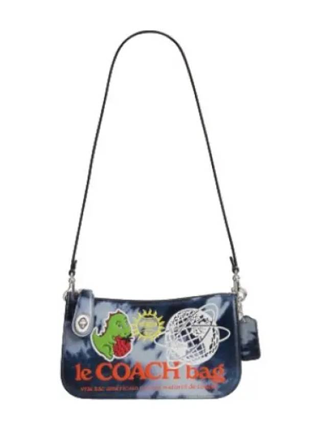 Pen Shoulder Bag with Tie Dye Print - COACH - BALAAN 1