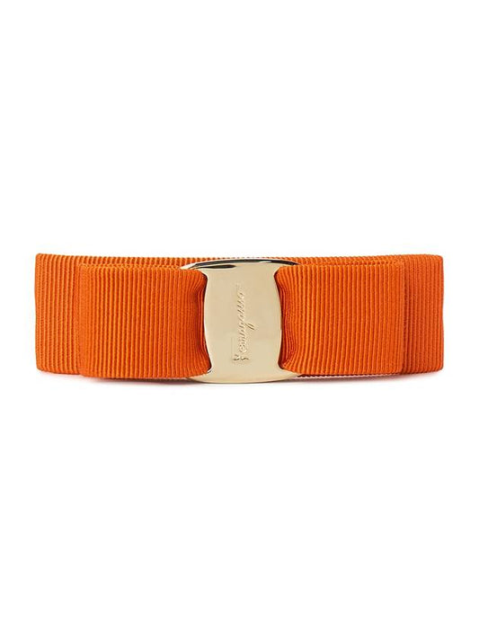 Vara Bow Hair Clip Orange - SALVATORE FERRAGAMO - BALAAN 2