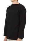 Boatman Organnic Cotton Knit Top Black - ANDERSEN-ANDERSEN - BALAAN 3