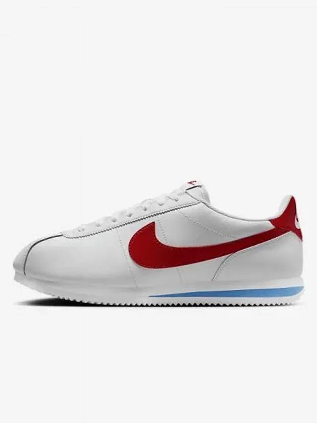 Cortez Leather Low Top Sneakers White - NIKE - BALAAN 2