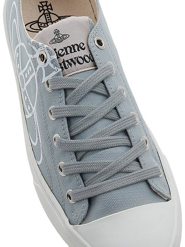 ORB Logo Low Top Sneakers Grey - VIVIENNE WESTWOOD - BALAAN 9