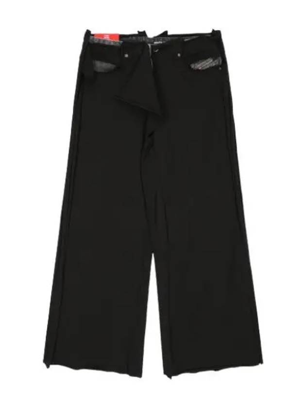 Regular rise denim pants black jeans - DIESEL - BALAAN 1