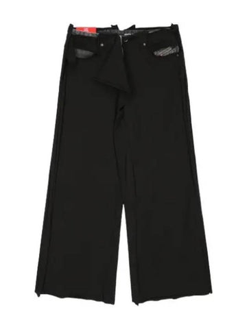 Regular rise denim pants black jeans - DIESEL - BALAAN 1