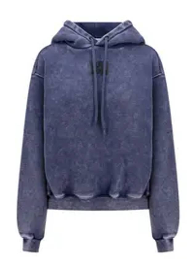 Logo Hooded Top Navy - ALEXANDER WANG - BALAAN 1