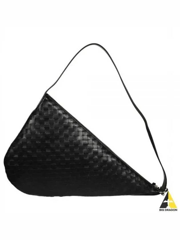 Intrecciato Virgule Cross Bag Black - BOTTEGA VENETA - BALAAN 2